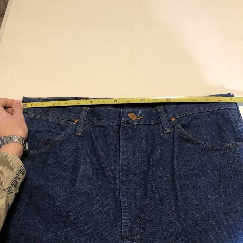 Wrangler VTG Wrangler Jeans 34X38 Medium Wash USA… - image 3