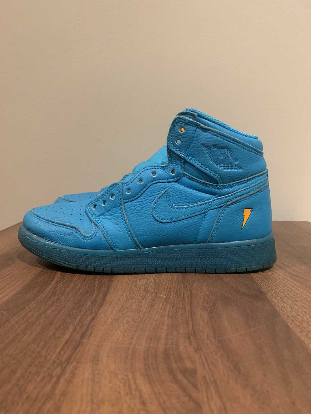 Jordan Brand × Nike × Vintage Jordan 1 High Blue … - image 2