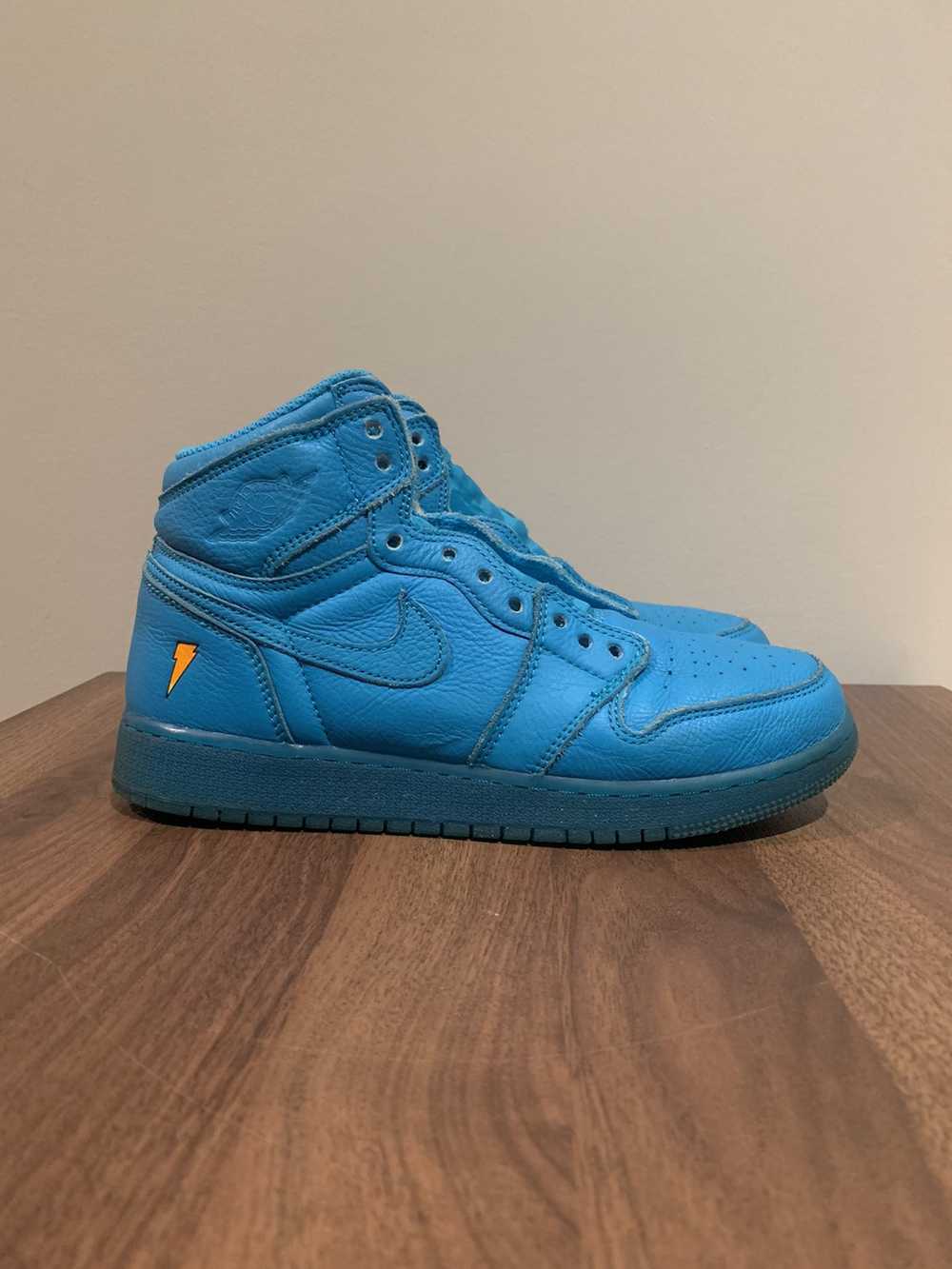 Jordan Brand × Nike × Vintage Jordan 1 High Blue … - image 3