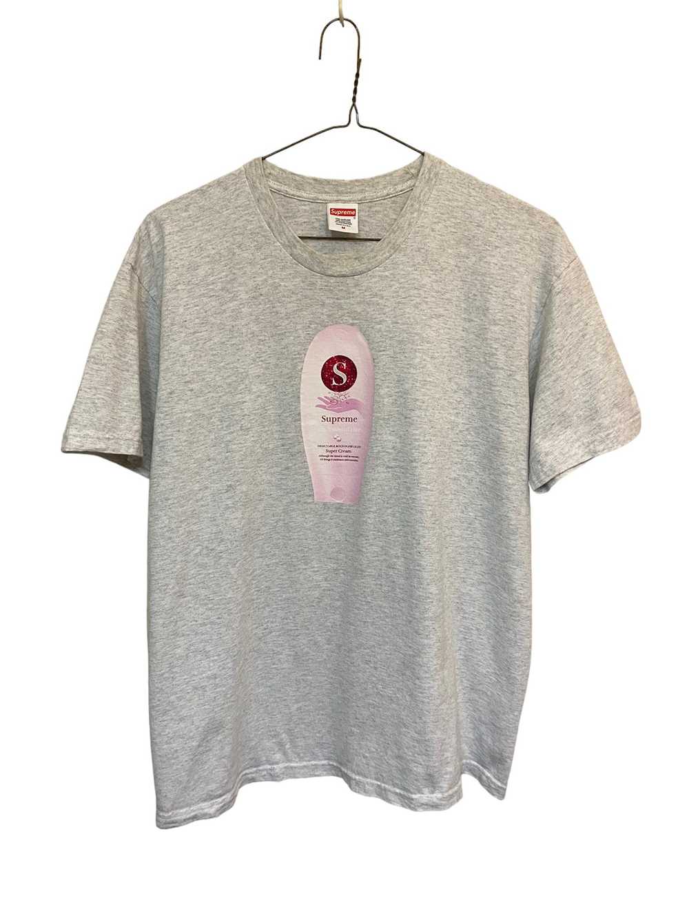 Supreme Supreme Super Cream Tee Grey - image 1