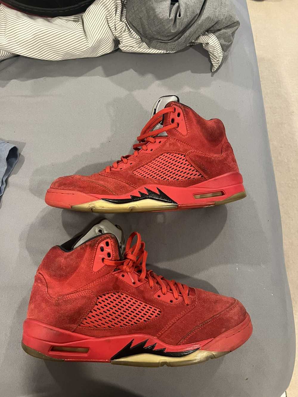 Jordan Brand × Streetwear Jordan 5 All Red - image 1