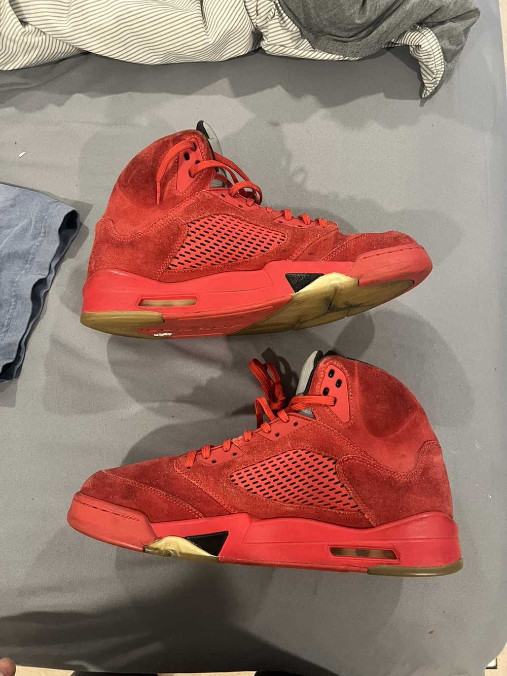 Jordan Brand × Streetwear Jordan 5 All Red - image 2