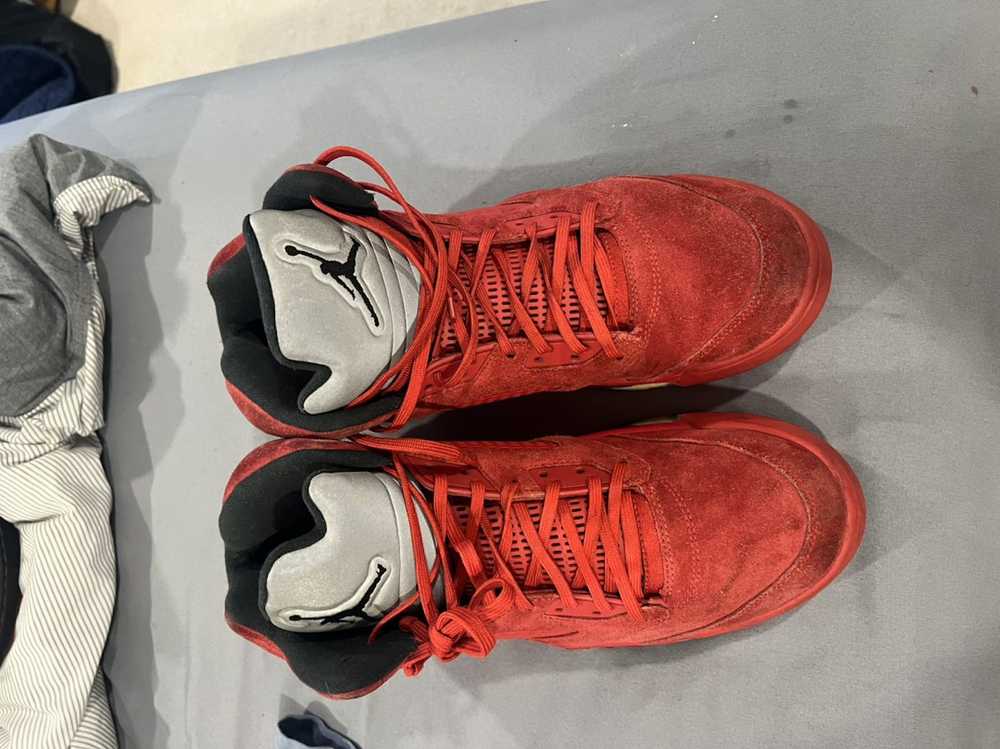 Jordan Brand × Streetwear Jordan 5 All Red - image 3