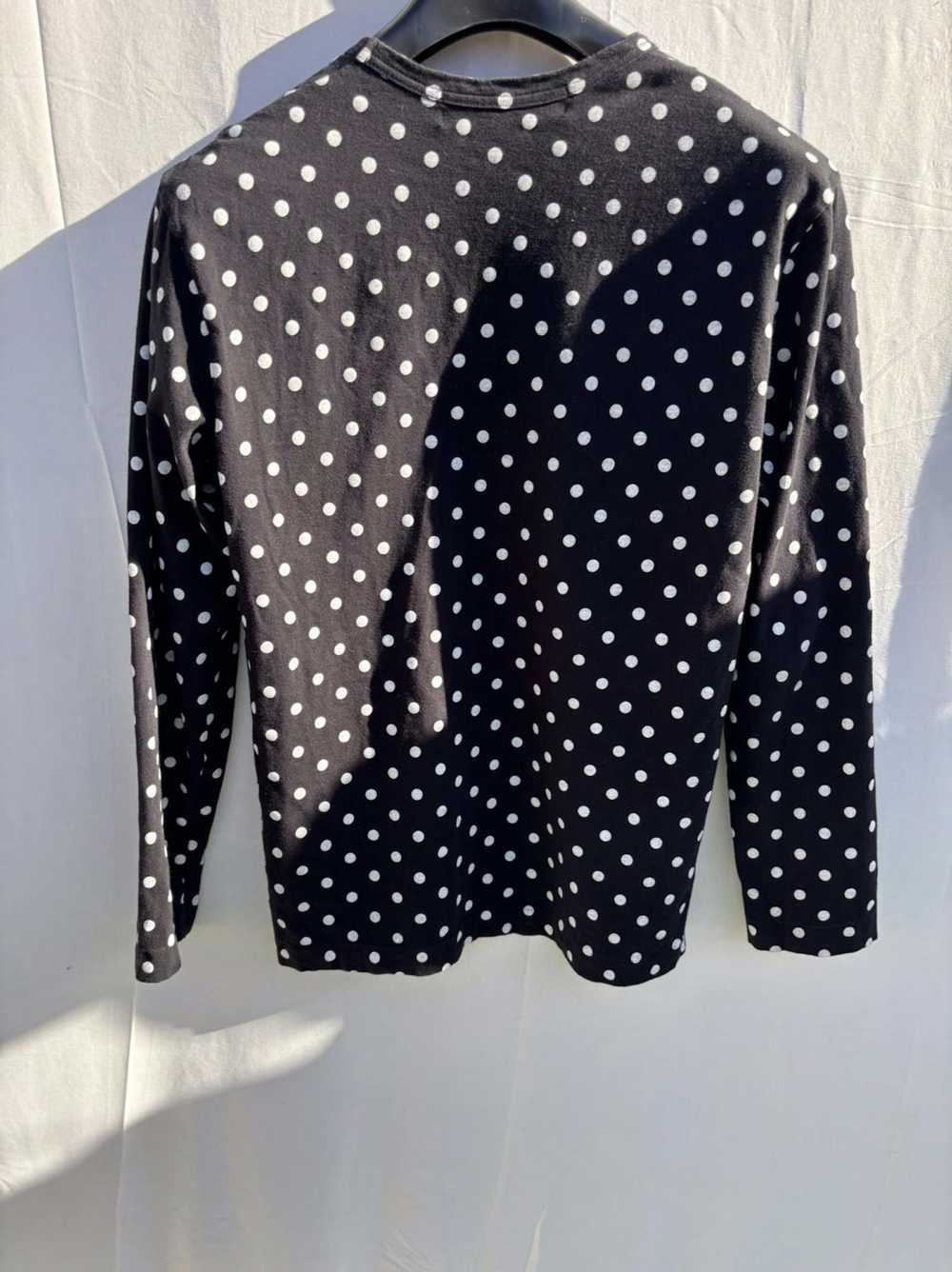 CDG CDG CDG CDG polka dot long sleeve - image 2