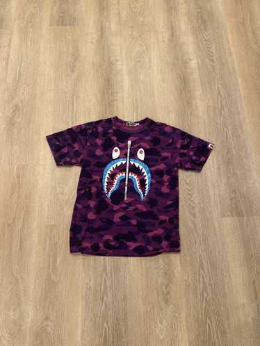 Bape Bape Purple Camo t-shirt - image 1