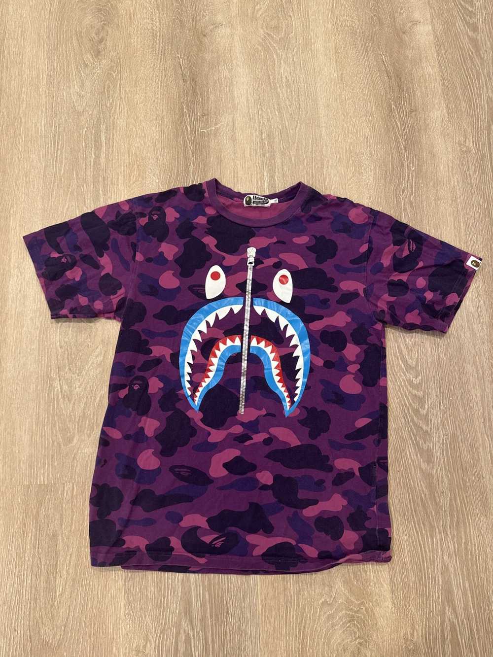 Bape Bape Purple Camo t-shirt - image 2