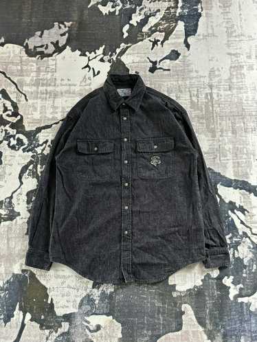 Kenzo 1980s Kenzo Homme jeans denim shirt