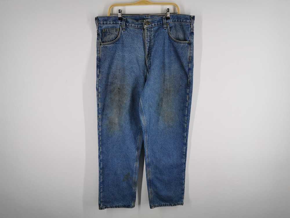Carhartt Vintage 90s Carhatt Denim Jeans Size 40/… - image 2