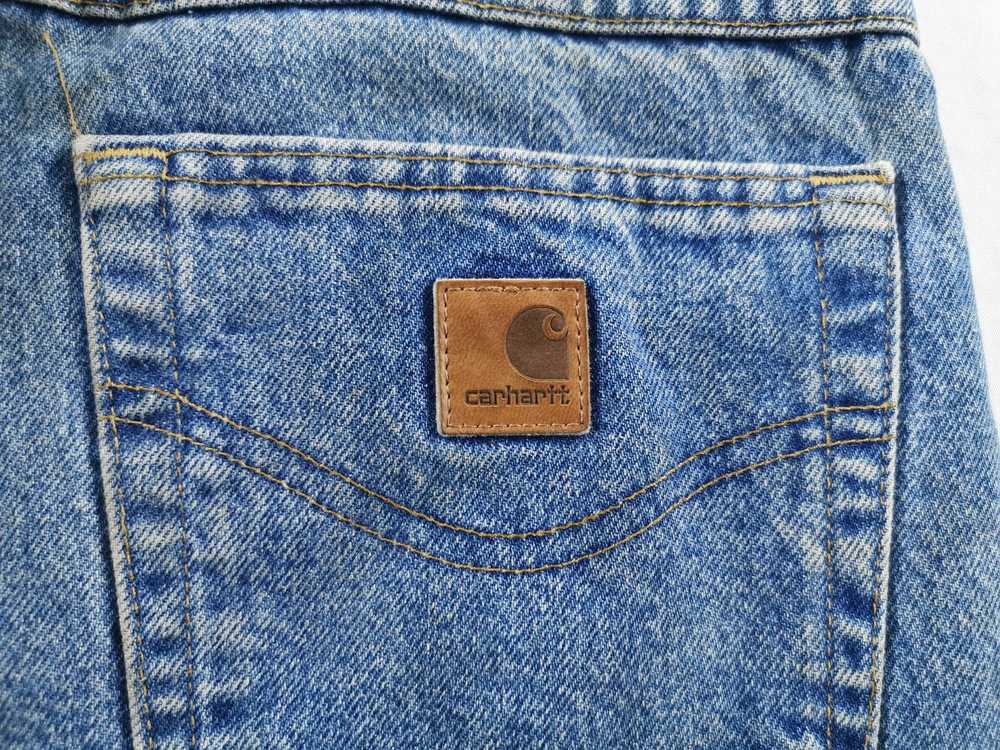 Carhartt Vintage 90s Carhatt Denim Jeans Size 40/… - image 6