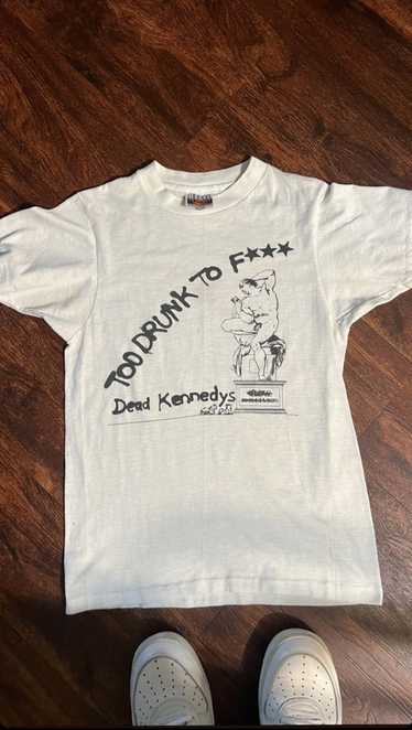 Vintage Vintage early 80’s Dead Kennedys t shirt - image 1
