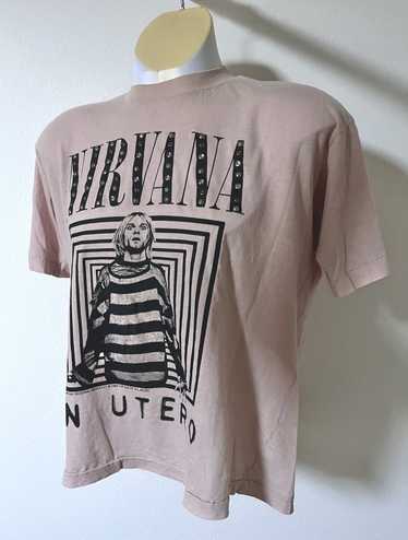 Nirvana × Vintage Vintage 90s Nirvana In Utero Bo… - image 1