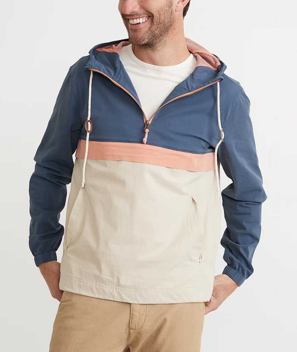 Marine Layer Anza Anorak ¼ Zip Pullover Jacket - image 6