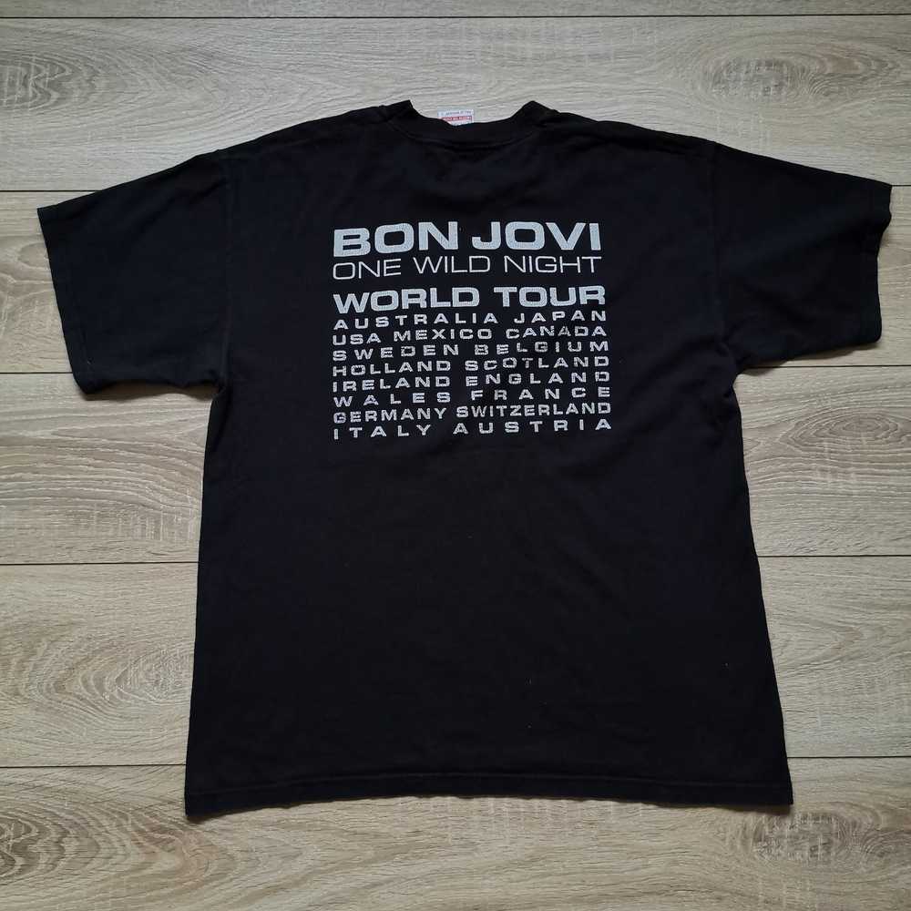 Bon Jovi × Fruit Of The Loom × Vintage Bon Jovi 2… - image 2