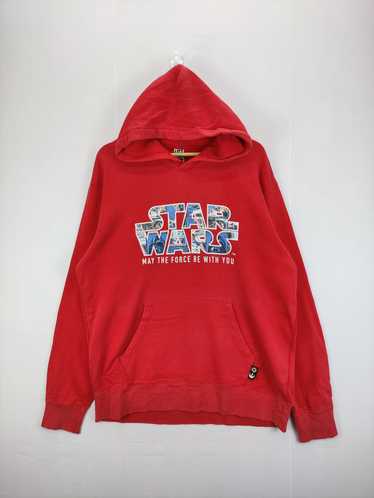 STAR WARS SW ATAT Mens Pullover Hoodie, Red, 3X-Large並行輸入