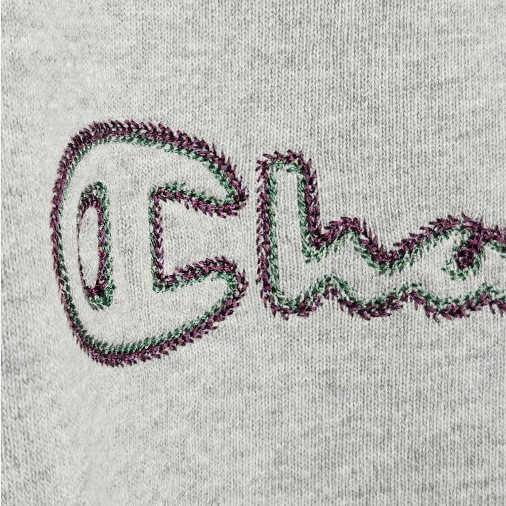 Champion Vintage Champion Spellout Stitched Crewn… - image 2