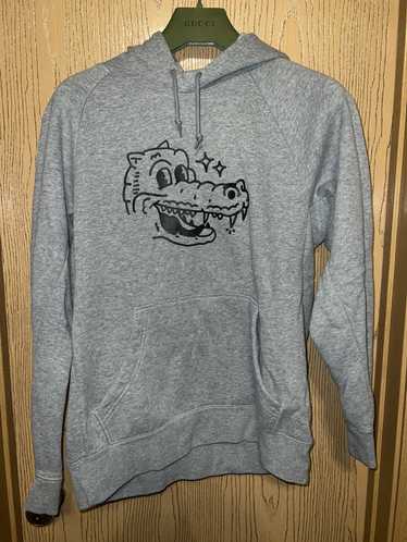 Nike Nike SB Grey Gator Hoodie Size Large - image 1