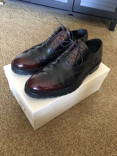 Burberry Prorsum Oxford Brogue Wingtip Dress Shoes