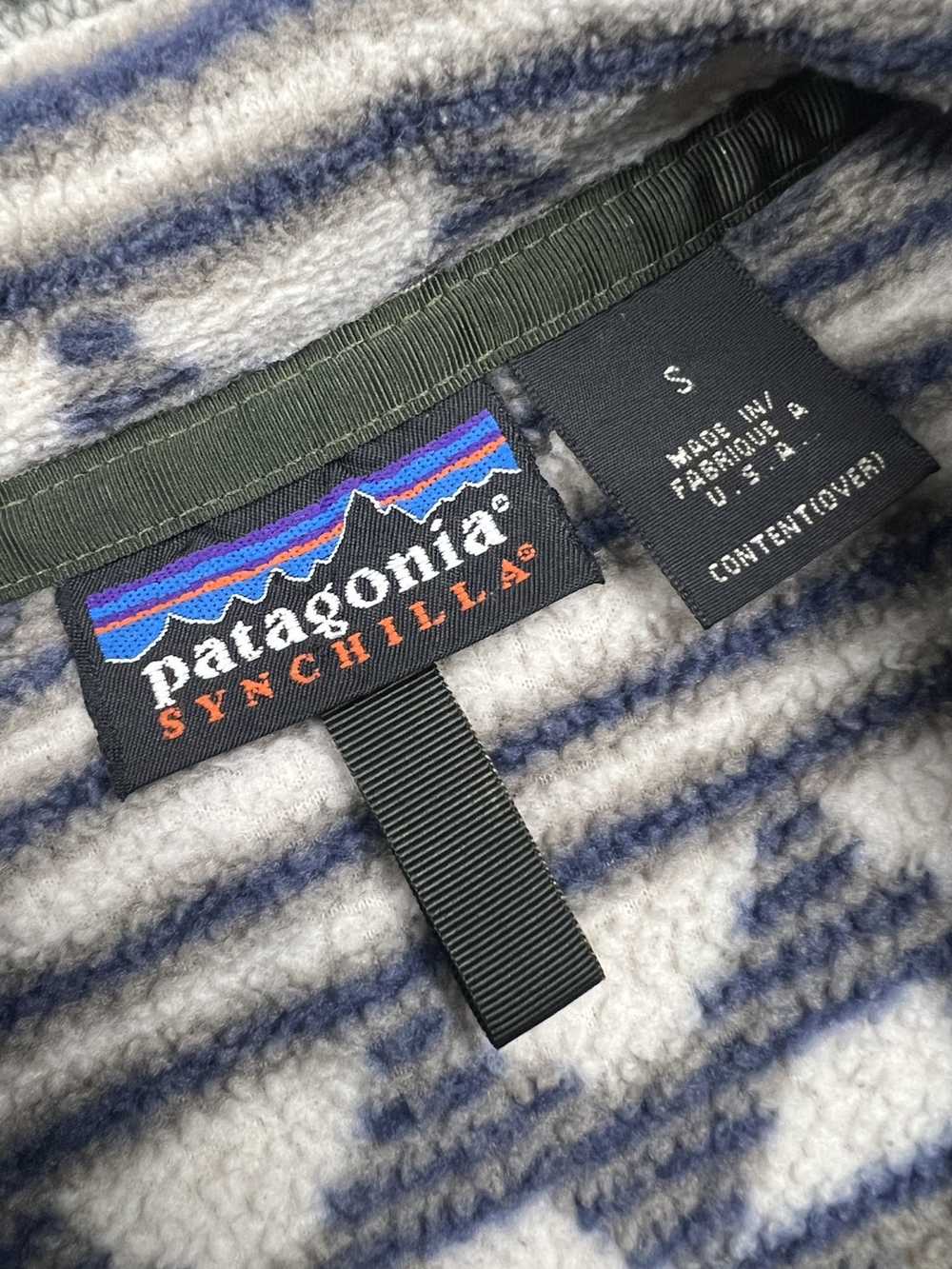 Patagonia × Vintage Vintage 1996 Patagonia Synchi… - image 8