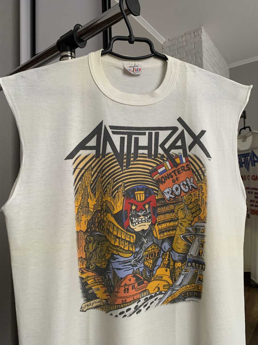Band Tees × Rock T Shirt × Vintage 1988 Anthrax “… - image 2