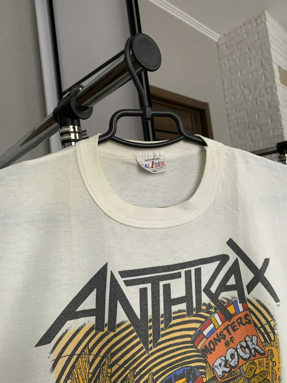 Band Tees × Rock T Shirt × Vintage 1988 Anthrax “… - image 4