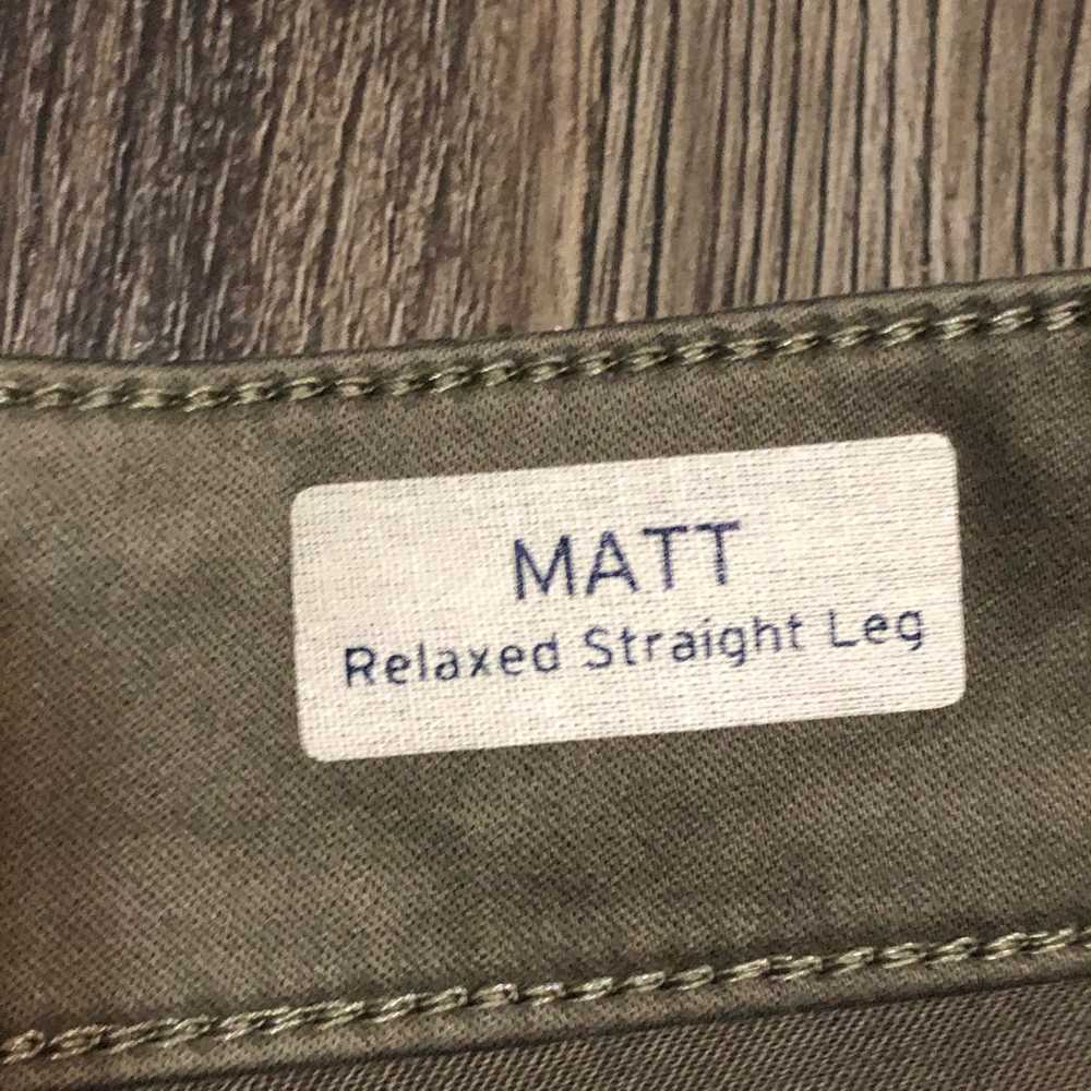 Mavi Mens Matt Relaxed Straight Leg Jeans Brown S… - image 6