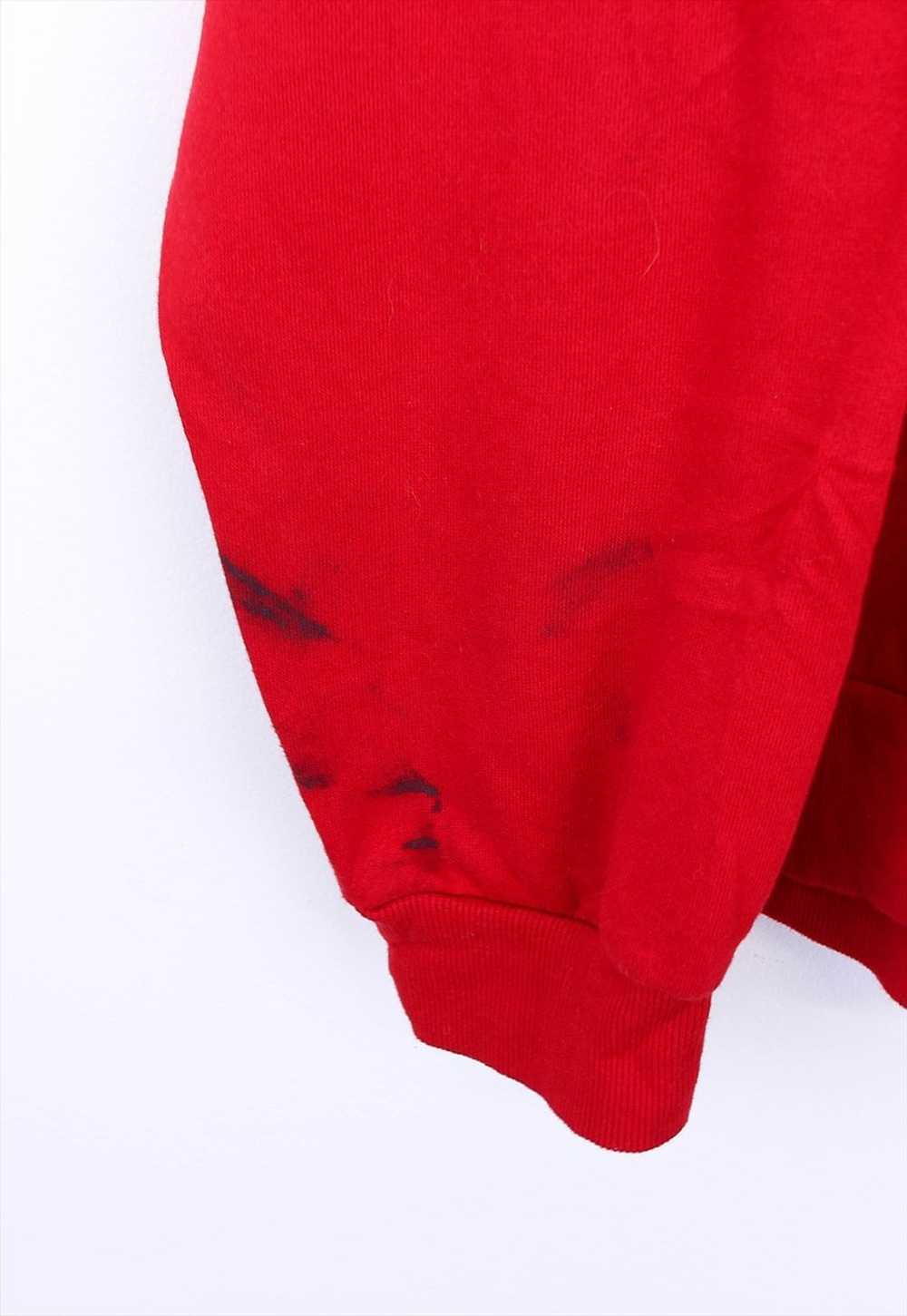 Vintage Gangsta Wrapper Christmas Sweatshirt Red … - image 3