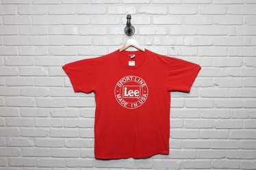 90s lee sport line tee shirt size large - image 1
