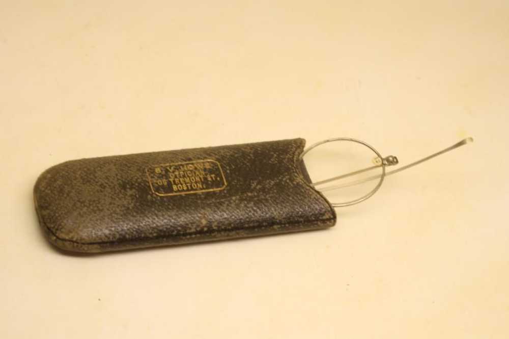Antique Silver Straight Temple Late 19th Century … - image 3