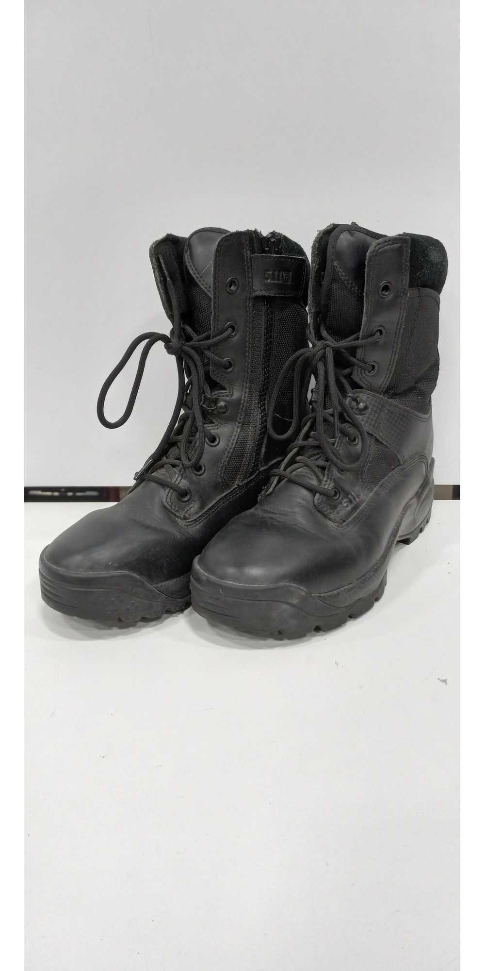 5.11 Tactical 5.11 Men's Black Leather Tactical B… - image 1
