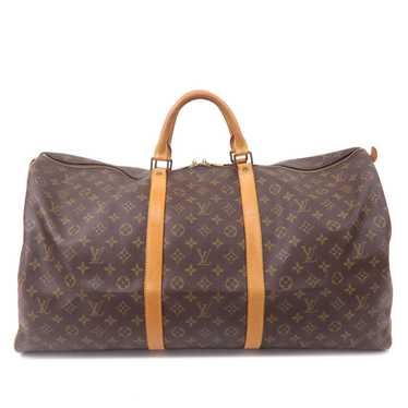 Louis Vuitton Monogram Keep All 60 Boston Bag Bro… - image 1