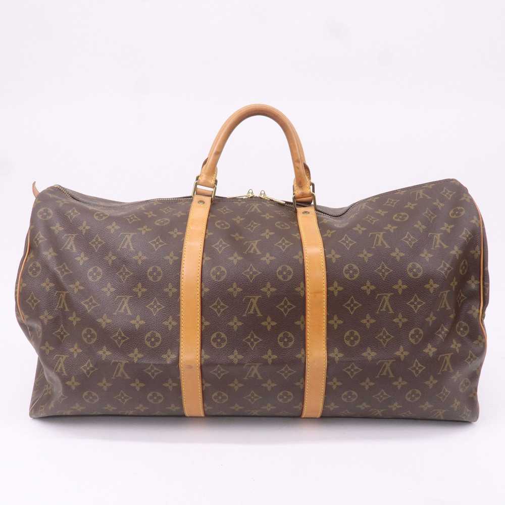 Louis Vuitton Monogram Keep All 60 Boston Bag Bro… - image 3