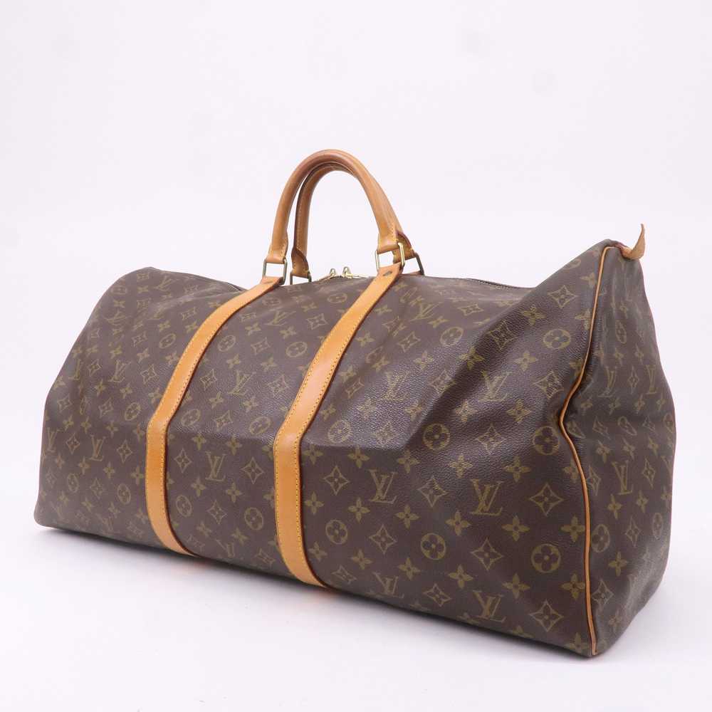 Louis Vuitton Monogram Keep All 60 Boston Bag Bro… - image 4