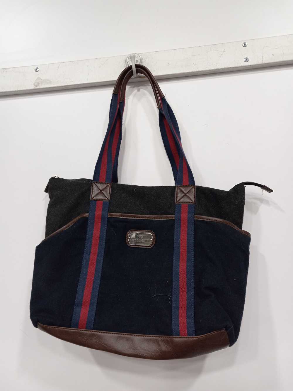 Wool Multicolor Tommy Hilfiger Shoulder Bag Purse - image 1
