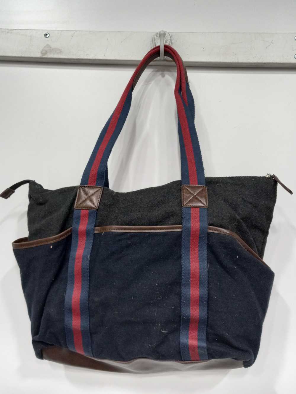 Wool Multicolor Tommy Hilfiger Shoulder Bag Purse - image 2