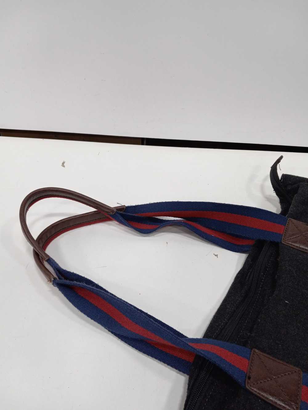 Wool Multicolor Tommy Hilfiger Shoulder Bag Purse - image 3
