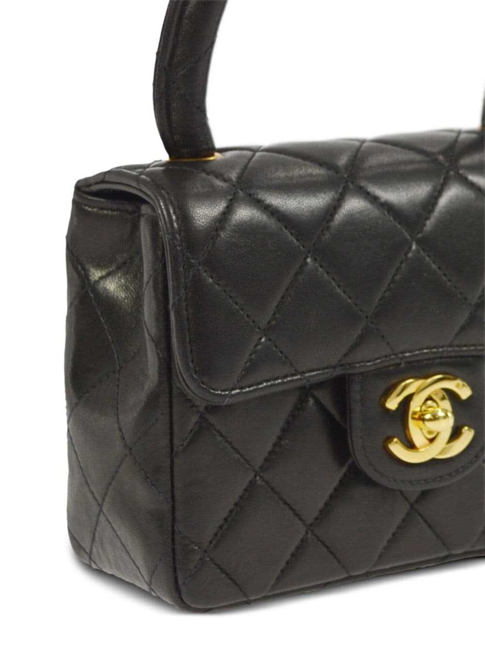 CHANEL Pre-Owned 1992 micro Classic Flap handbag … - image 3