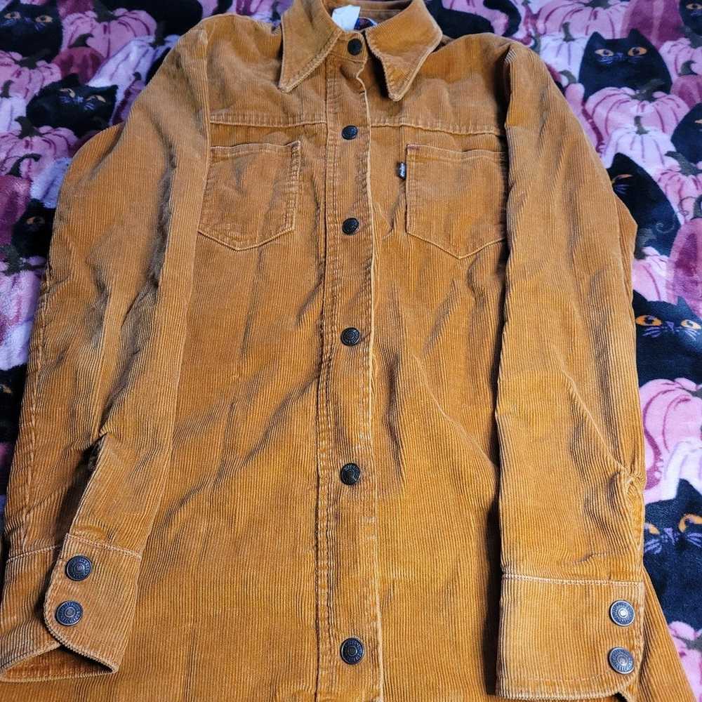 1970s Levi's Corduroy Shirt / Jacket - image 1