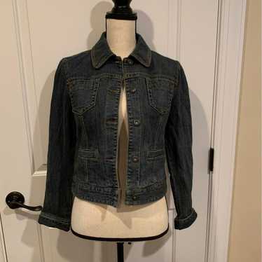 Ann Taylor Loft Vintage Look Jean Jacket