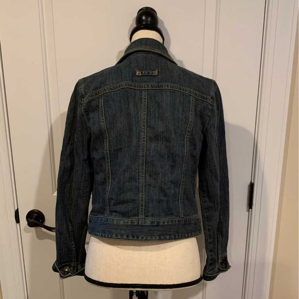 Ann Taylor Loft Vintage Look Jean Jacket - image 3