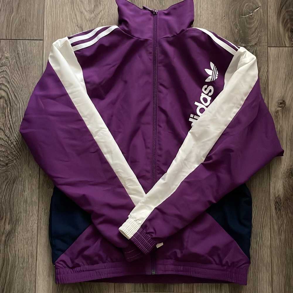 Purple Adidas Windbreaker - image 1