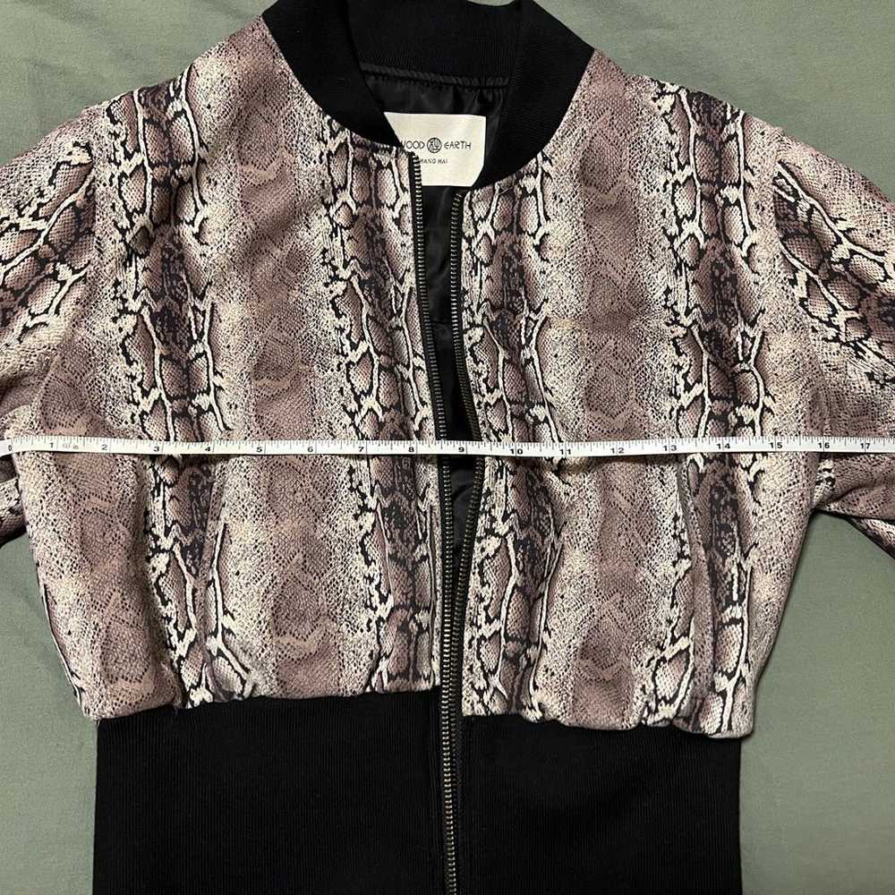 *Unique collection* Animal print bomber jacket -s… - image 7