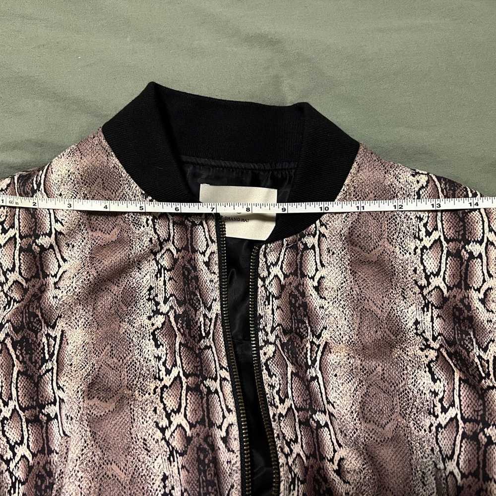 *Unique collection* Animal print bomber jacket -s… - image 8