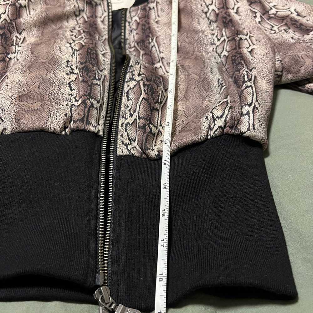 *Unique collection* Animal print bomber jacket -s… - image 9