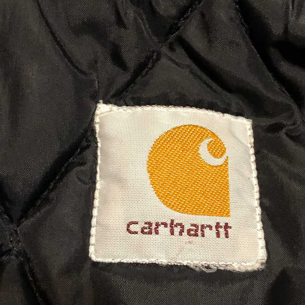 Carhartt Mens Jacket Coat Black Flap Pockets Mock… - image 7