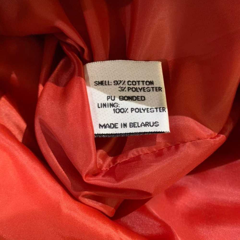 Vintage Bill Blass Floral Trench Coat 6 - image 10