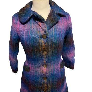 Women’s vintage mull hair wool coat - image 1