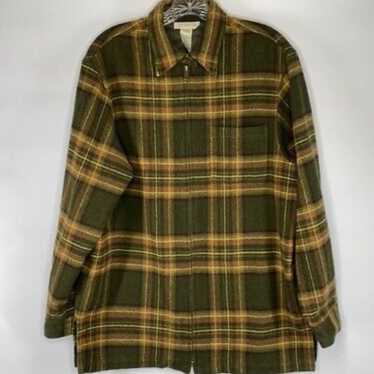 Jones New York Sport Vintage Plaid Zip Up Jacket … - image 1