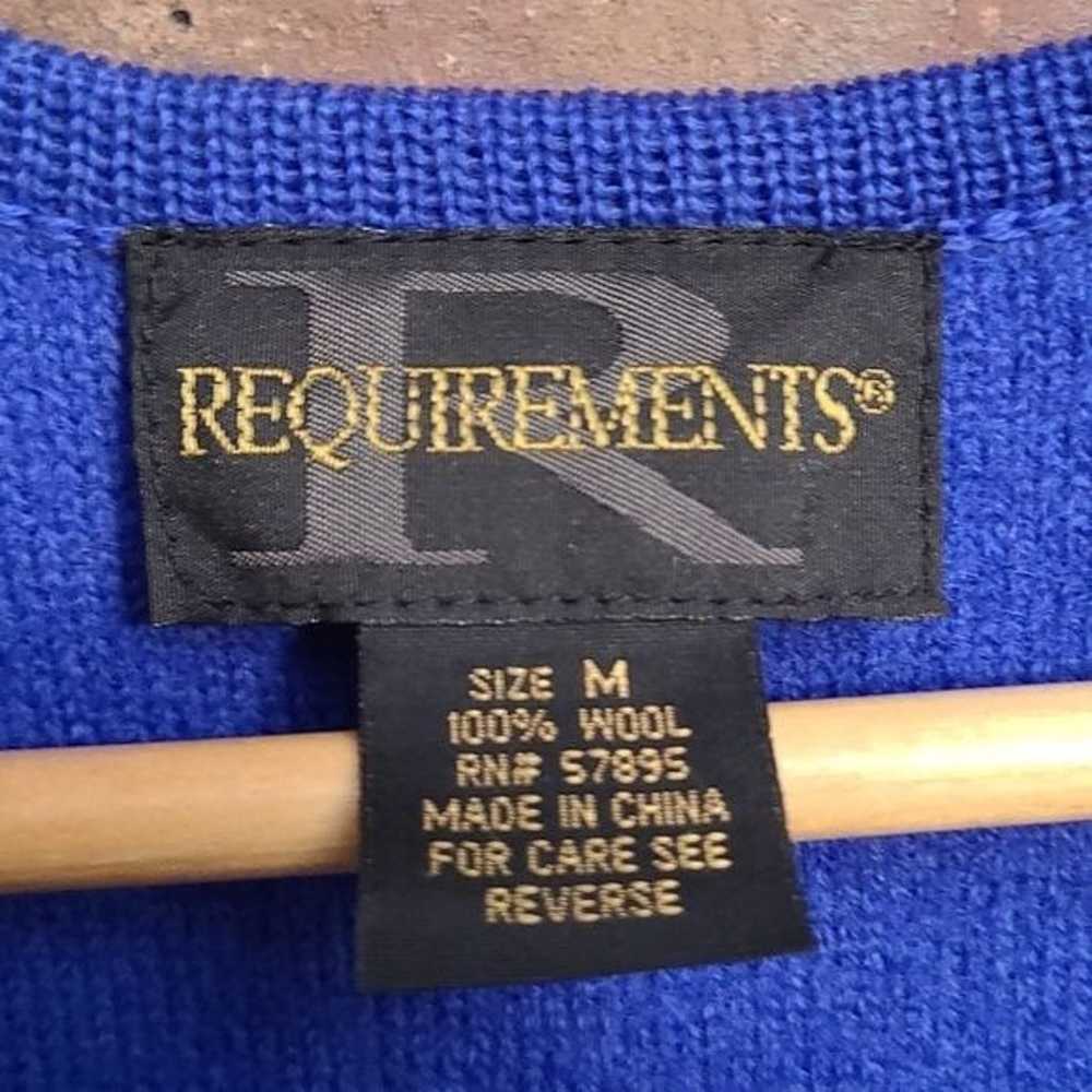 Vintage Requirements Wool Snowflake Vest - image 4