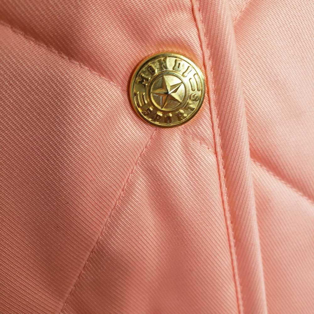 Mondi Sports Vintage pink coral puff coat quilted… - image 6