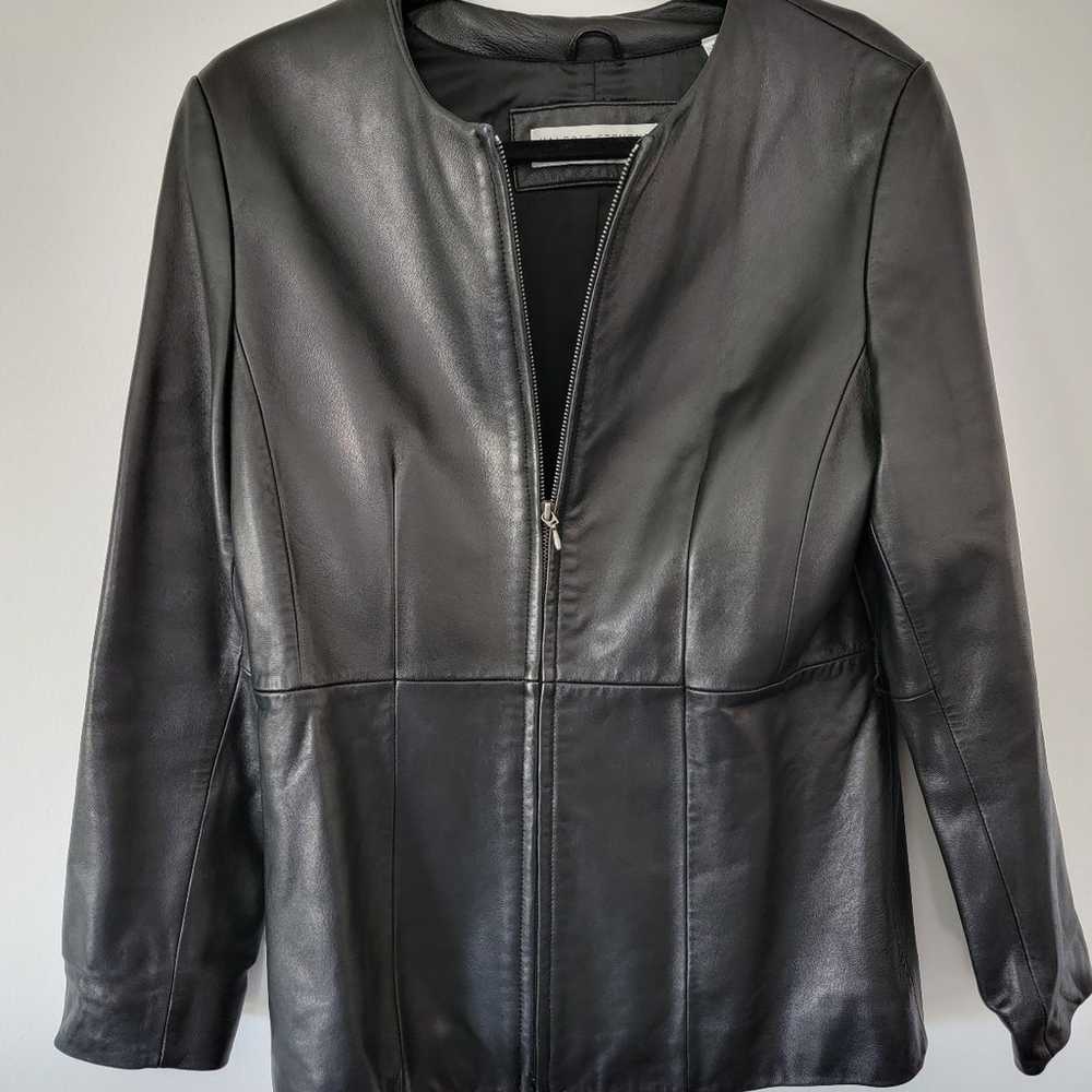 Vintage Valerie Steven's leather jacket - image 1